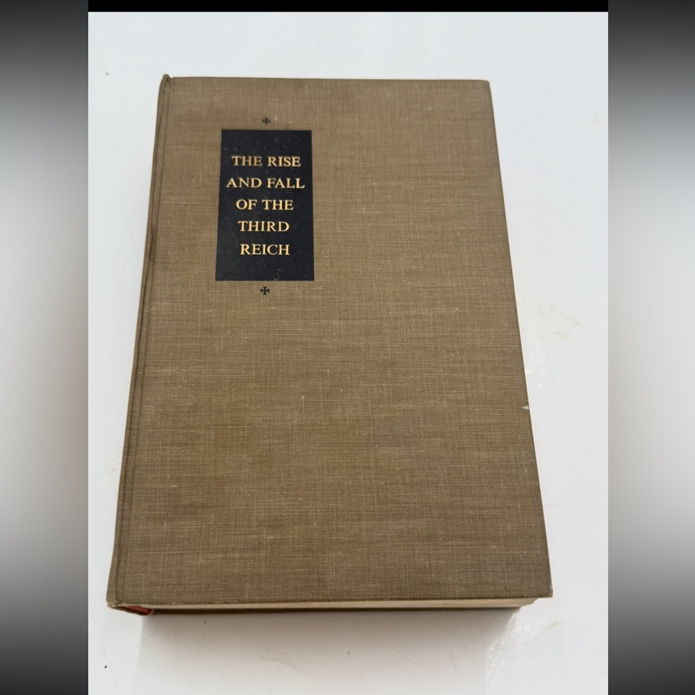 The Rise And Fall Of The Third Reich by William Shirer 1960 Hardcover Book WWII,